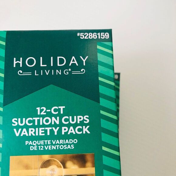 Holiday Living 12-Pack Plastic Suction Cup Hanger Set of 4 - Picture 4 of 5